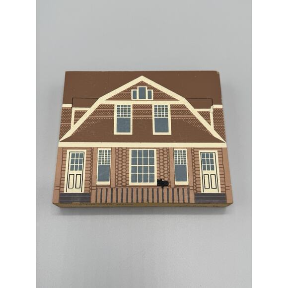 1991 The Cats Meow Limberlost Cabin Geneva Indiana Collectors Club Edition READ - Picture 1 of 6